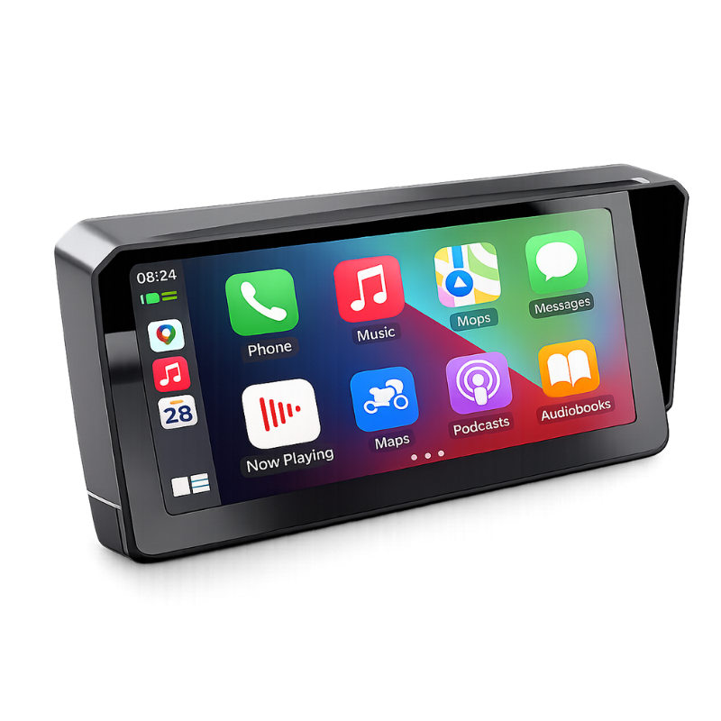 2'li Kamera + Kayıt Özellikli + Basınç Sensörlü CarPlay & Android Auto Ekranı